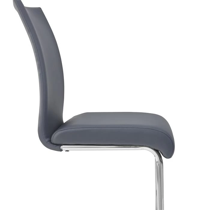 Schwingstuhl ALADINO Im 4er Set In Grau 5 Schwingstuhl ALADINO Im 4er Set In Grau – Bild 5