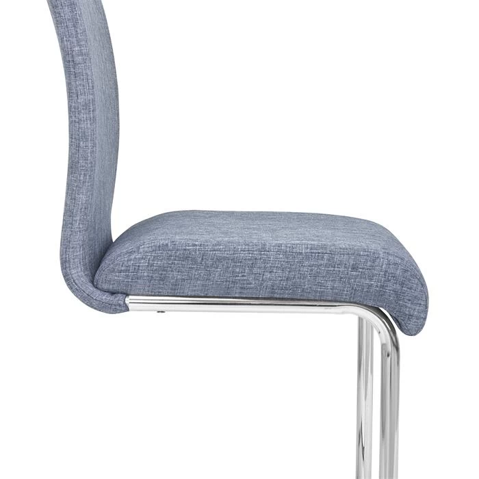 Schwingstuhl ALADINO Im 4er Set In Grau 5 Schwingstuhl ALADINO Im 4er Set In Grau – Bild 5