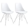 Esszimmerstuhl VALLEY Im 2er Set In Weiß