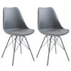 Esszimmerstuhl VALLEY Im 2er Set In Grau