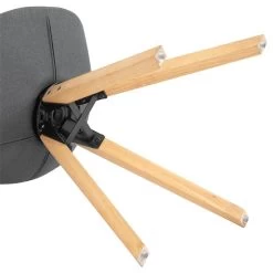 Esszimmerstuhl ISIDRO Im 2er Set In Grau -Möbel Verkauf 12620 4