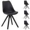 Esszimmerstuhl RETO Im 4er Set In Schwarz