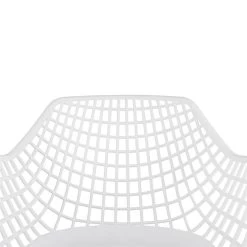 Esszimmerstuhl LUCIA Aus Kunststoff Im 4er Set In Weiß 11 Esszimmerstuhl LUCIA Aus Kunststoff Im 4er Set In Weiß -Möbel Verkauf 12759 6