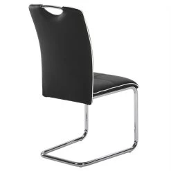 Schwingstuhl ELEONORA Im 4er Set In Schwarz 5 Schwingstuhl ELEONORA Im 4er Set In Schwarz -Möbel Verkauf 12836 2