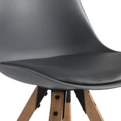 Esszimmerstuhl TYSON Im 4er Set In Grau 11 Esszimmerstuhl TYSON Im 4er Set In Grau -Möbel Verkauf 12856 5