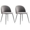 Esszimmerstuhl LOGAN Im 2er Set In Grau