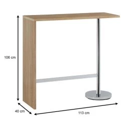 Bartisch RICARDO In Sonoma Eiche -Möbel Verkauf 13197 5