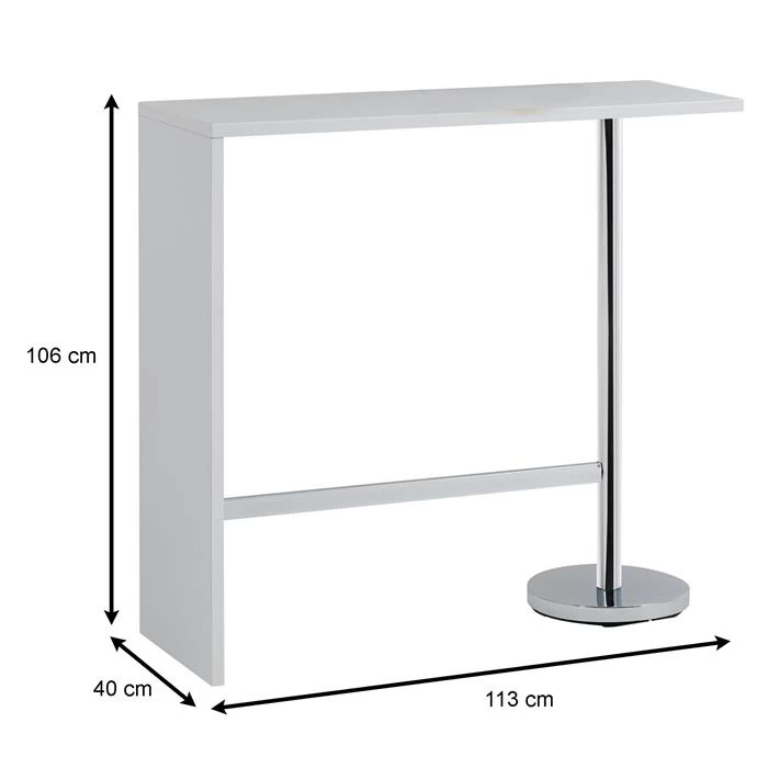 Bartisch RICARDO In Weiß 6 Bartisch RICARDO In Weiß – Bild 6