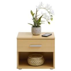 Nachttisch MARY Buchefarben Mit Schublade 6 Nachttisch MARY Buchefarben Mit Schublade -Möbel Verkauf 13605 2