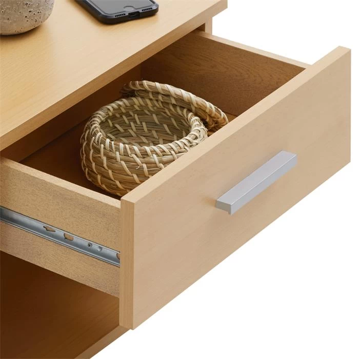 Nachttisch MARY Buchefarben Mit Schublade 4 Nachttisch MARY Buchefarben Mit Schublade – Bild 4