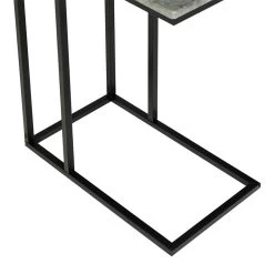 Beistelltisch DEBORA Rechteckig In Beton Dunkel -Möbel Verkauf 13846 3