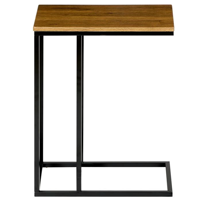 Beistelltisch DEBORA Rechteckig In Wildeiche Dunkel 2 Beistelltisch DEBORA Rechteckig In Wildeiche Dunkel – Bild 2