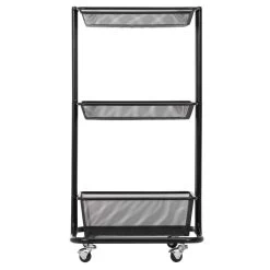 Küchenwagen VALIENTE Mit 3 Körben In Schwarz -Möbel Verkauf 13926 2