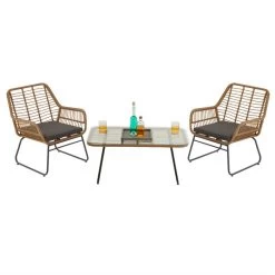 Beistelltisch BOREAL Mit Polyrattan -Möbel Verkauf 13944 5