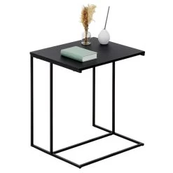 Beistelltisch VITORIO Rechteckig In Schwarz