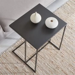 Beistelltisch VITORIO Rechteckig In Schwarz 8 Beistelltisch VITORIO Rechteckig In Schwarz -Möbel Verkauf 13955 AC3