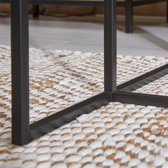 Beistelltisch VITORIO Rechteckig In Schwarz 4 Beistelltisch VITORIO Rechteckig In Schwarz – Bild 4