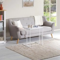 Beistelltisch VITORIO Rechteckig In Weiß -Möbel Verkauf 13956 AC0