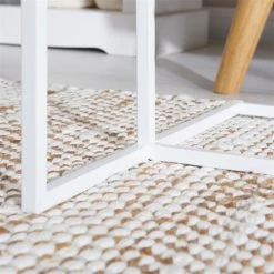 Beistelltisch VITORIO Rechteckig In Weiß -Möbel Verkauf 13956 AC4