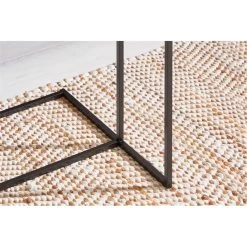 Beistelltisch VITORIO Rechteckig In Sonoma Eiche/schwarz -Möbel Verkauf 13957 A6