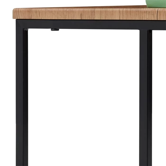 Beistelltisch VITORIO Rechteckig In Wildeiche/schwarz 4 Beistelltisch VITORIO Rechteckig In Wildeiche/schwarz – Bild 4