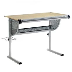 Kinderschreibtisch MARIO, Höhenverstellbar In Buche Dekor -Möbel Verkauf 1480 2 N1