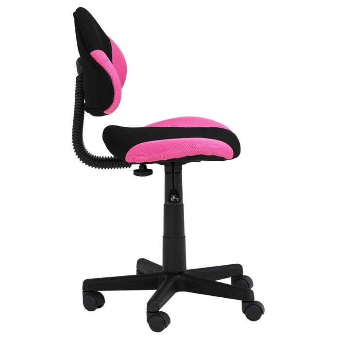 Kinderdrehstuhl ALONDRA Schwarz/pink 2 Kinderdrehstuhl ALONDRA Schwarz/pink – Bild 2