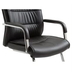 Besucherstuhl Konferenzstuhl CEDRIC Schwarz -Möbel Verkauf 15365 4