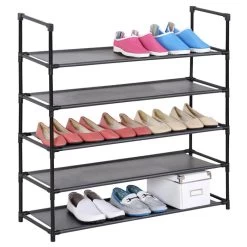 Stoffregal Schuhregal WILLY, 5 Böden