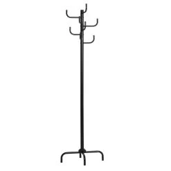 Kleiderständer KAKTUS Mit 8 Haken In Schwarz