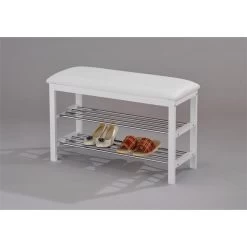 Sitzbank SANA Mit Schuhregal In Weiß