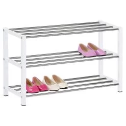 Schuhregal DUBLIN Mit 3 Böden In Weiß