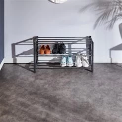 Schuhregal DUBLIN Mit 3 Böden In Grau -Möbel Verkauf 18466 A0 N2