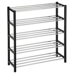 Schuhregal DUBLIN Mit 5 Böden In Schwarz -Möbel Verkauf 18470 2 N1