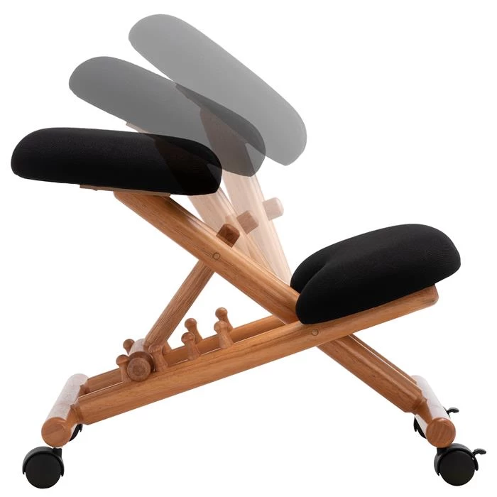 Kniehocker BORMIO Höhenverstellbar, Ergonomisch In Schwarz 5 Kniehocker BORMIO Höhenverstellbar, Ergonomisch In Schwarz – Bild 5