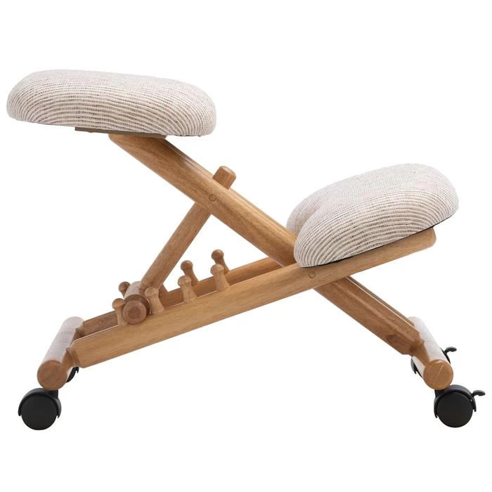 Kniehocker BORMIO Höhenverstellbar, Ergonomisch In Beige 4 Kniehocker BORMIO Höhenverstellbar, Ergonomisch In Beige – Bild 4