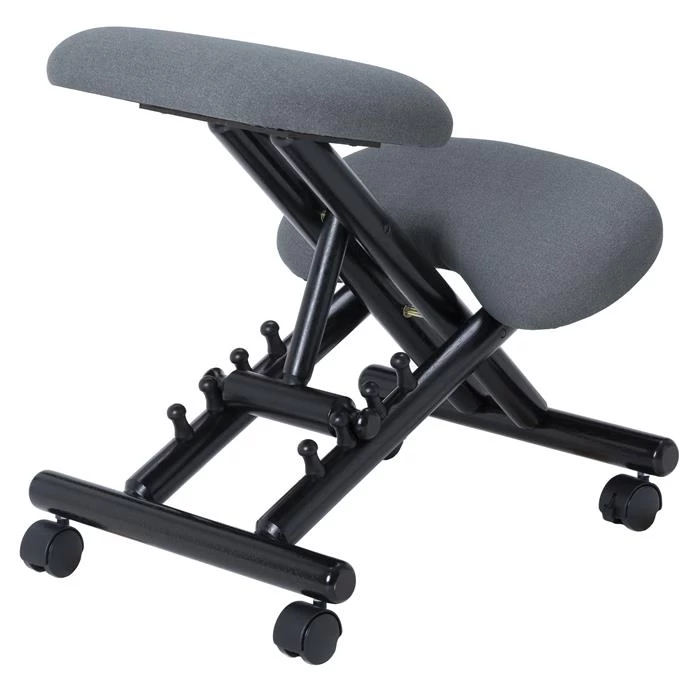 Kniehocker VICHY Höhenverstellbar, Ergonomisch In Grau 2 Kniehocker VICHY Höhenverstellbar, Ergonomisch In Grau – Bild 2