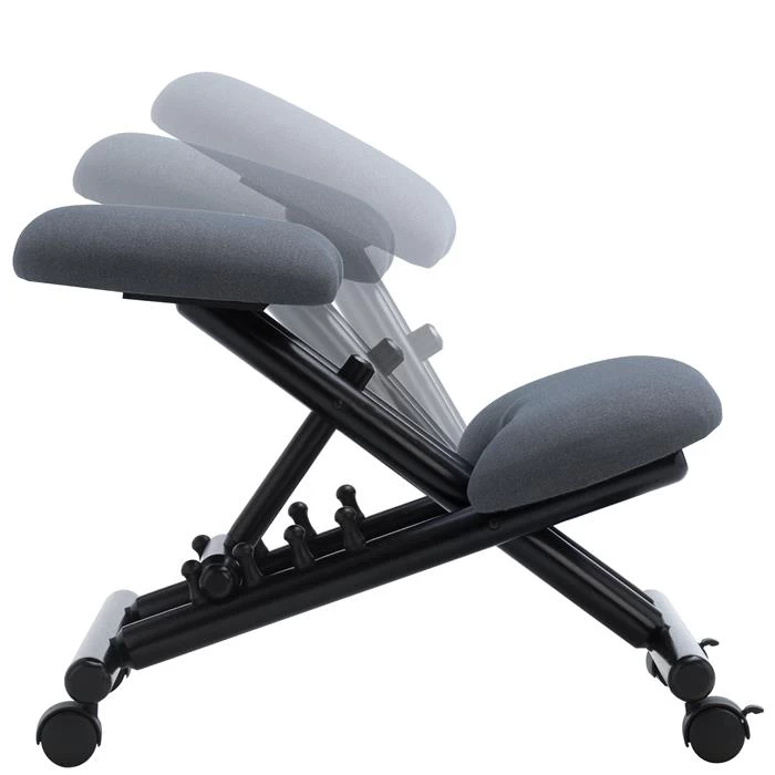 Kniehocker VICHY Höhenverstellbar, Ergonomisch In Grau 5 Kniehocker VICHY Höhenverstellbar, Ergonomisch In Grau – Bild 5