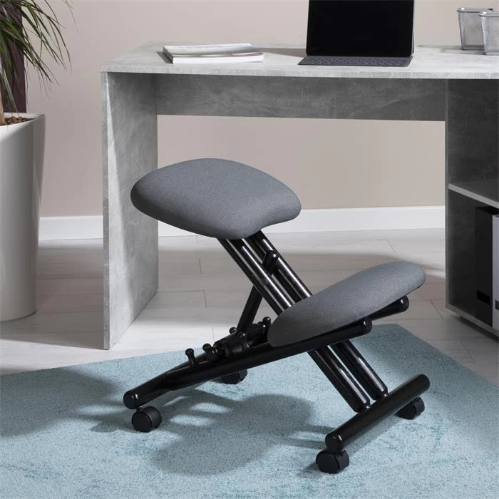 Kniehocker VICHY Höhenverstellbar, Ergonomisch In Grau 6 Kniehocker VICHY Höhenverstellbar, Ergonomisch In Grau – Bild 6