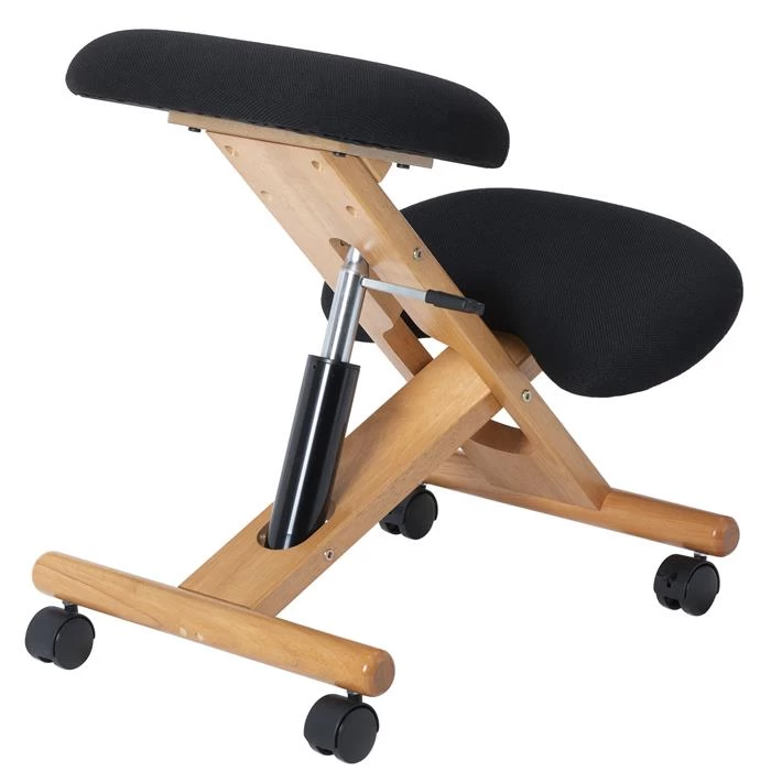 Kniehocker VILLACH Höhenverstellbar, Ergonomisch In Schwarz 2 Kniehocker VILLACH Höhenverstellbar, Ergonomisch In Schwarz – Bild 2