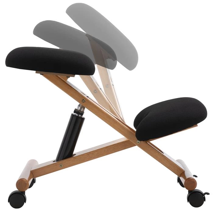 Kniehocker VILLACH Höhenverstellbar, Ergonomisch In Schwarz 5 Kniehocker VILLACH Höhenverstellbar, Ergonomisch In Schwarz – Bild 5