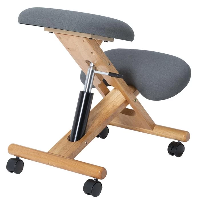 Kniehocker VILLACH Höhenverstellbar, Ergonomisch In Grau 2 Kniehocker VILLACH Höhenverstellbar, Ergonomisch In Grau – Bild 2