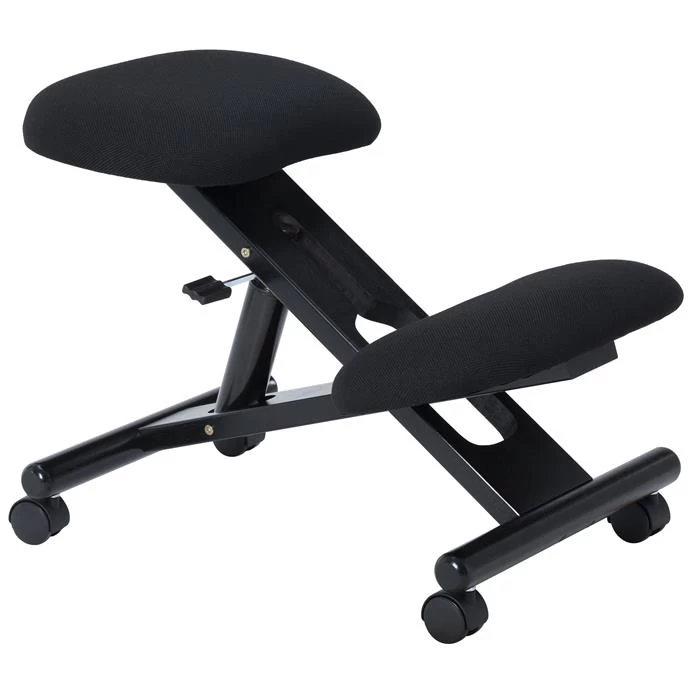 Kniehocker MALO Höhenverstellbar, Ergonomisch In Schwarz 1 Kniehocker MALO Höhenverstellbar, Ergonomisch In Schwarz