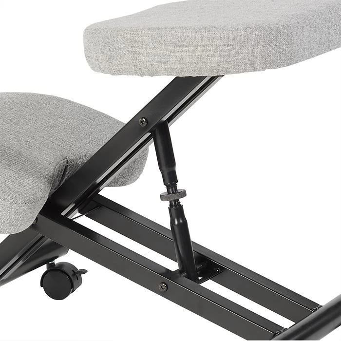 Kniehocker Kniestuhl ROBERT In Grau/schwarz 4 Kniehocker Kniestuhl ROBERT In Grau/schwarz – Bild 4