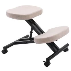 Kniehocker Kniestuhl ROBERT In Schwarz/beige