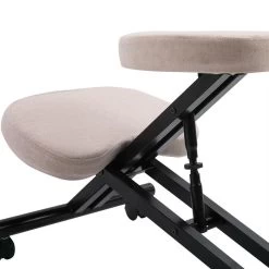 Kniehocker Kniestuhl ROBERT In Schwarz/beige 7 Kniehocker Kniestuhl ROBERT In Schwarz/beige -Möbel Verkauf 1885 3