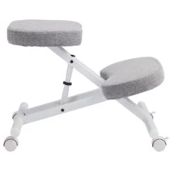 Kniehocker Kniestuhl ROBERT In Weiß/grau 8 Kniehocker Kniestuhl ROBERT In Weiß/grau -Möbel Verkauf 1886 2