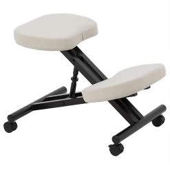 Kniehocker Kniestuhl ROBERT In Schwarz/weiß