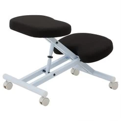 Kniehocker Kniestuhl ROBERT In Weiß/schwarz 8 Kniehocker Kniestuhl ROBERT In Weiß/schwarz -Möbel Verkauf 1888 2