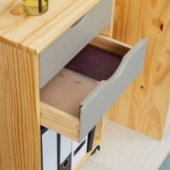 Rollcontainer KANO Mit 2 Schubladen Und 1 Ablagefach In Natur/grau 11 Rollcontainer KANO Mit 2 Schubladen Und 1 Ablagefach In Natur/grau -Möbel Verkauf 2113 AC5